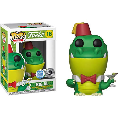 Funko Big Al Shop Exclusive: Fantastik Plastik x POP! Vinyl Figure & 1 POP! Compatible PET Plastic Graphical Protector Bundle [#016 / 36542 - B]