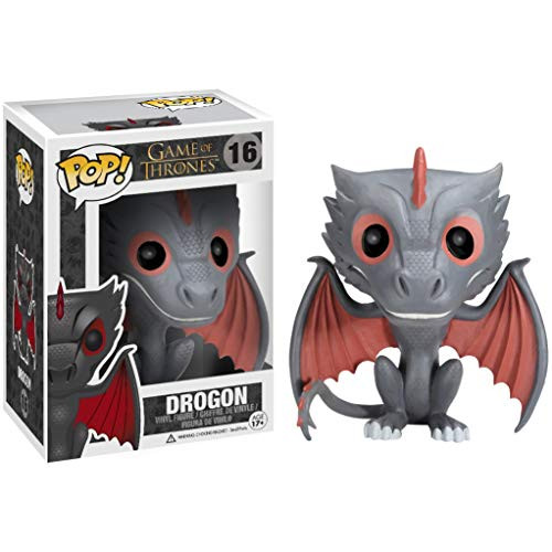 Drogon: Game of Thrones x Funko POP! Vinyl Figure & 1 POP! Compatible PET Plastic Graphical Protector Bundle [#016 / 03873 - B]