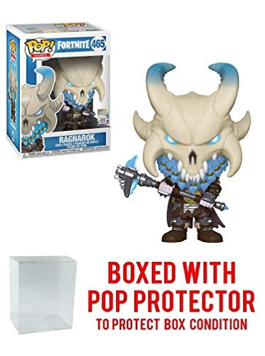 Funko Ragnarok: Fortnite x POP! Games Vinyl Figure & 1 POP! Compatible PET Plastic Graphical Protector Bundle [#465 / 36975 - B]