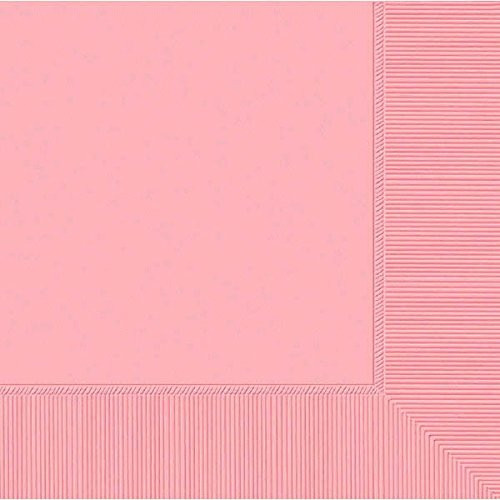Amscan 2-Ply New Pink Luncheon Napkins, 50 Ct. | Party Tableware