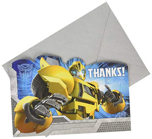 Transformers Thank You Postcards, Party Favor