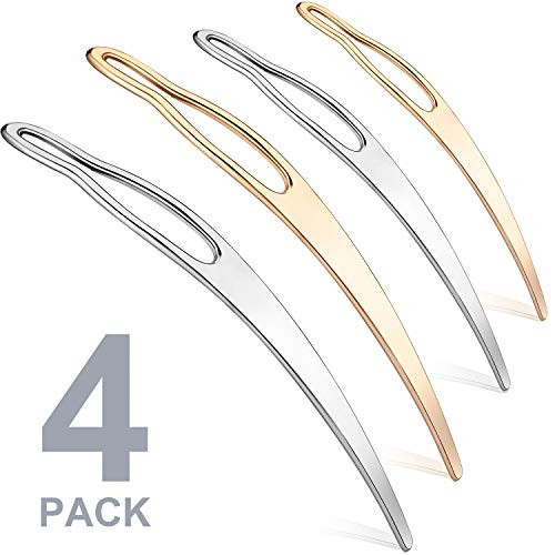 Dreadlock Tool Interlocking Tool for Locs, Easyloc Hair Tool for Dreadlocks, Interlocks or Sisterlocks, Tightening Accessory (Rose Gold, Silver)