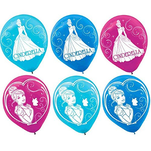 Printed Latex Balloons | Disney Cinderella Collection | Party Accessory