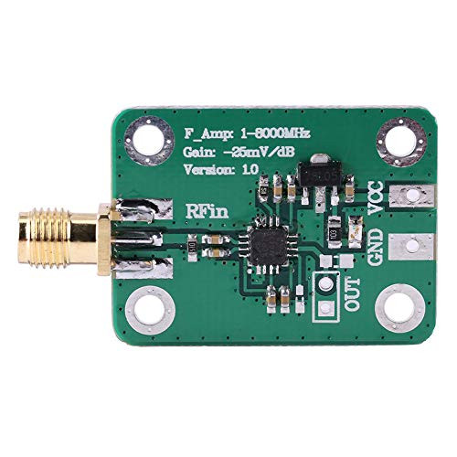 WINSINN 1-8000MHz AD8318 RF Logarithmic Detector Amplifiers RSSI Measurement Power Meter 70dB