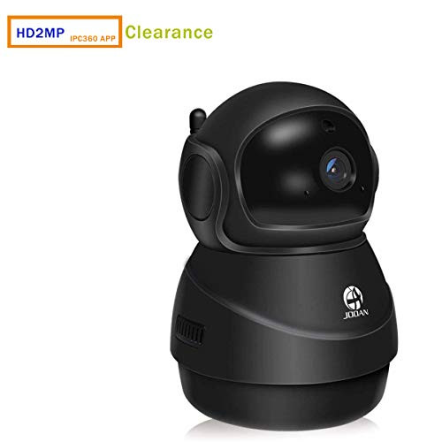1080P Security Camera WiFi Home Security Surveillance System Wireless 2MP HD IP Camera for Pet Elder Nanny Baby Monitor with Two Way Audio Night Vision Motion Detection Pan/Tilt Remote (Black) 1080P Security Camera WiFi Home Security Surveillance System Wireless 2MP HD IP Camera for Pet Elder Nanny Baby Monitor with Two Way Audio Night Vision Motion Detection Pan/Tilt Remote (Black)
