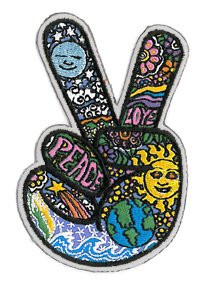 Dan Morris - Celestial Peace Hand Fingers - Embroidered Patch
