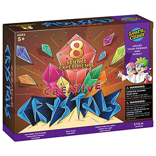 Learn & Climb Crystal Growing Science Experiment Kit Learn & Climb Crystal Growing Science Experiment Kit