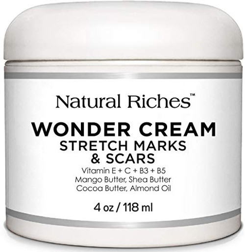 Natural Riches Stretch Marks & Scar Removal Cream, from Natural Riches - Natural, Reduces The Appearances of Keloids, Pregnancy Stretch Marks and Scars - 4 oz Natural Riches Stretch Marks & Scar Removal Cream, from Natural Riches - Natural, Reduces The Appearances of Keloids, Pregnancy Stretch Marks and Scars - 4 oz