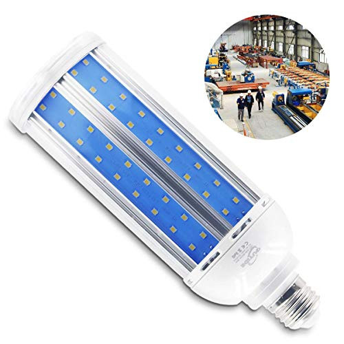 OUYIDE 300 Watt Equivalent, LED Garage Lights, 4550 lumens A21 led Corn Light Bulb e26/e27 Medium Base 5000K Daylight, Non-Dimmable OUYIDE 300 Watt Equivalent, LED Garage Lights, 4550 lumens A21 led Corn Light Bulb e26/e27 Medium Base 5000K Daylight, Non-Dimmable