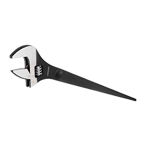 LICHAMP 12-Inch Adjustable Construction Spud Wrench