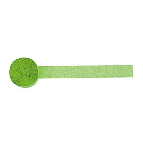 Party Crepe Streamer | Kiwi Green | 81'| Party Decor