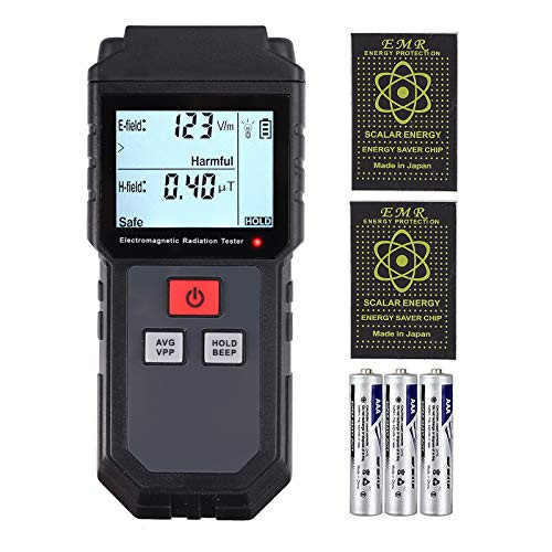 Proster EMF Meter Electromagnetic Field Radiation Detector Handheld Mini Digital LCD EMF Detector with Anti Radiation Shield Proster EMF Meter Electromagnetic Field Radiation Detector Handheld Mini Digital LCD EMF Detector with Anti Radiation Shield