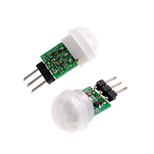 Oiyagai 2pcs AM312 Mini Pyroelectric PIR Sensor Module Manual Motion Infrared IR Detector