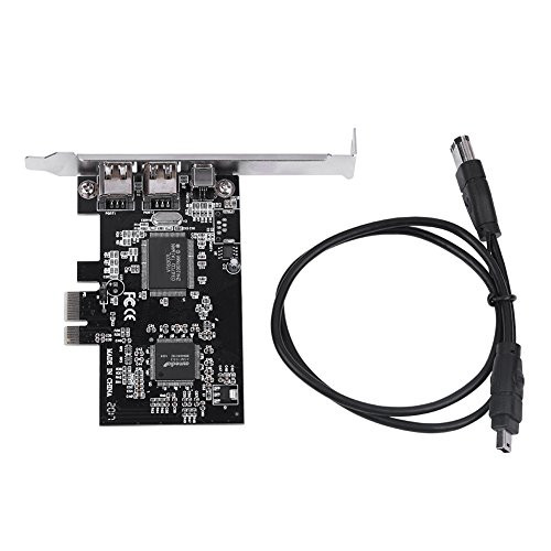 Bewinner PCI-Express Card, PCI-E PCI Express FireWire 1394a IEEE 1394 Controller Card with Firewire Cable 800Mbps Controller Card-FireWire with IEEE 1394-1995 for High Performance Serial Bus
