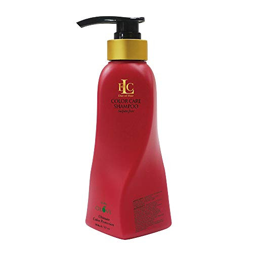 ELC Pure Olove Color Care Shampoo - Color Treated Hair - Sulfate-Free and Sodium Chloride-Free - Organic Olive Oil - 12 ounces