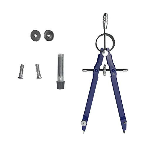 Professional Precision Spring Bow Math Drafting Compass with Lock for Geometry Math Drafting Drawing