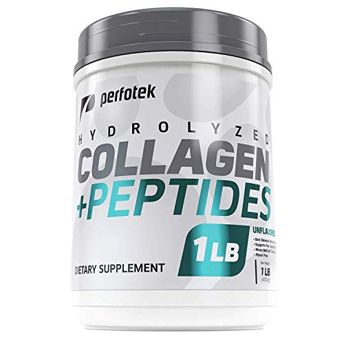 Perfotek Hydrolyzed Collagen Peptides Powder Pasture Raised Cattle NonGMO GrassFed GlutenFree Unflavored and Easy to Mix Premium Beef Protein Keto Diet 1 LB (Package May Vary) Perfotek Hydrolyzed Collagen Peptides Powder Pasture Raised Cattle NonGMO GrassFed GlutenFree Unflavored and Easy to Mix Premium Beef Protein Keto Diet 1 LB (Package May Vary)