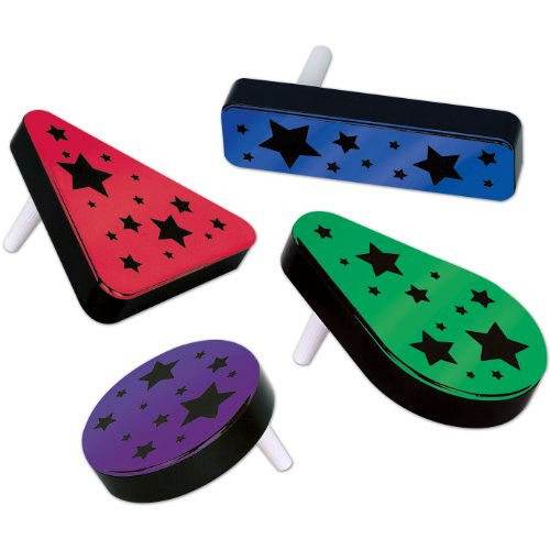 Plastic Metallic Noisemakers (asstd colors) Party Accessory  (1 count)