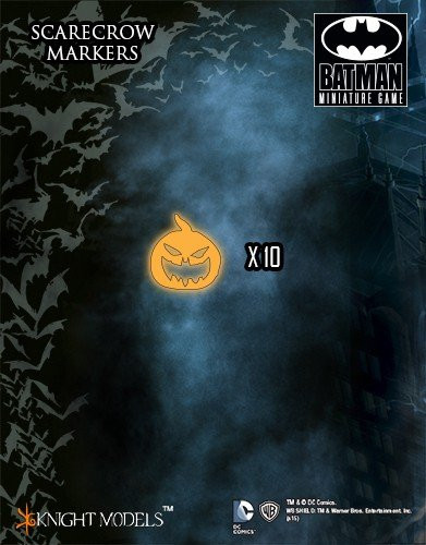 Batman Miniature Game Scarecrow Markers