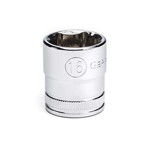 GEARWRENCH 3/8" Drive 6 Point Standard Metric Socket 16mm - 80384