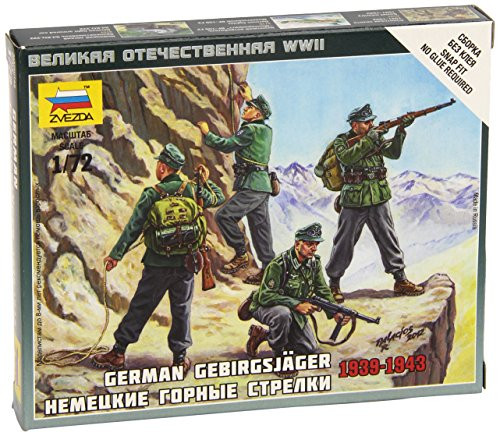 Zvezda Models 1939-1943 German Gebirgsjäger Kit