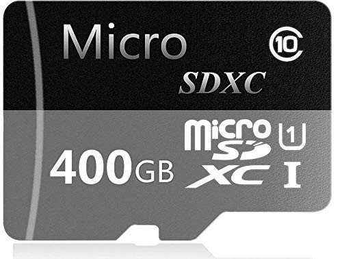 400GB Micro SD SDXC Memory Card High Speed Class 10 with Micro SD Adapter, Designed for Android Smart