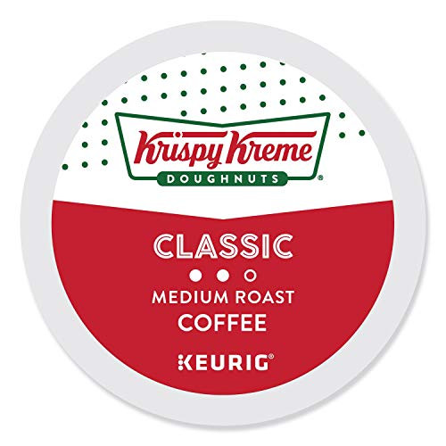 Krispy Kreme Classic, Single-Serve Keurig K-Cup Pods, Medium Roast Coffee, 96 Count