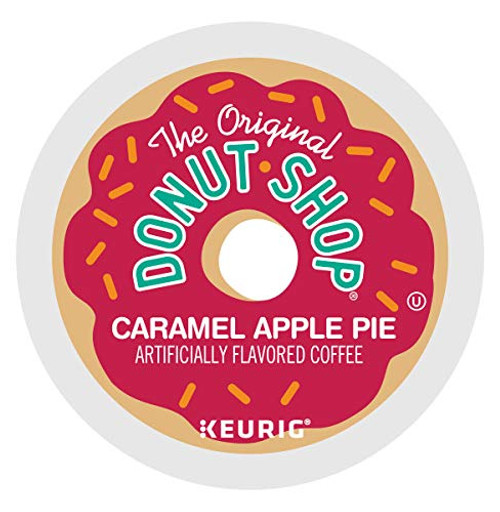 The Original Donut Shop, Caramel Apple Pie, Single-Serve Keurig K-Cup Pods, Light Roast, 48 Count