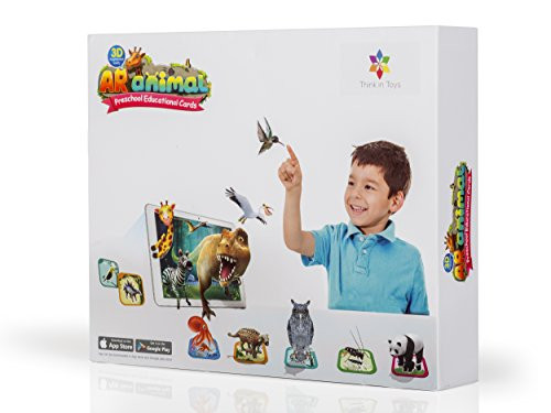 3D Animal Flash Cards. Introduction to Dinosaurs, Land and Sea Animals, Birds and Insects. Interactive Augmented Reality Game for Endless Discovery, Storytelling and Sounds 3D Animal Flash Cards. Introduction to Dinosaurs, Land and Sea Animals, Birds and Insects. Interactive Augmented Reality Game for Endless Discovery, Storytelling and Sounds