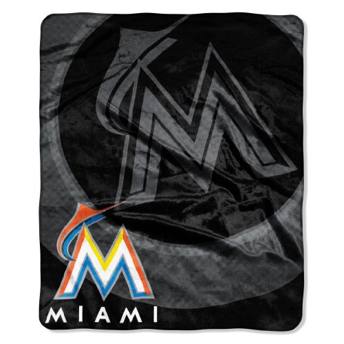 MLB Miami Marlins "Retro" Raschel Throw Blanket, 50" x 60" MLB Miami Marlins "Retro" Raschel Throw Blanket, 50" x 60"