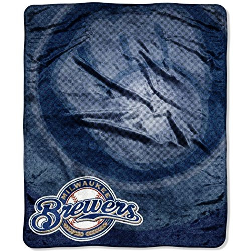 MLB Milwaukee Brewers "Retro" Raschel Throw Blanket, 50" x 60" MLB Milwaukee Brewers "Retro" Raschel Throw Blanket, 50" x 60"