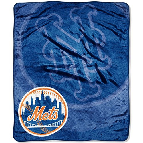 MLB New York Mets "Retro" Raschel Throw Blanket, 50" x 60"