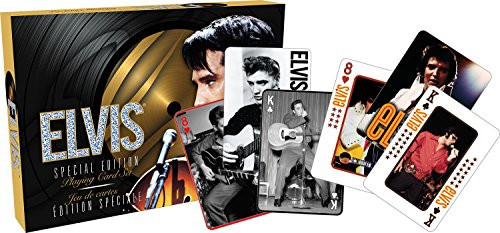 Aquarius Elvis Presley Matchbox Playing Card Set
