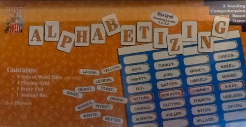 Alphabetizing: A Reading Comprehension Board Game (Blue Level)