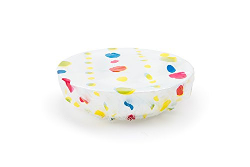 Fox Run Fruit Bowl Cover - Clear w/fruit pattern