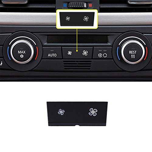 Jaronx for BMW A/C Climate Control Panel Fan Speed Button Replacement,fit for BMW 1 Series E81/E87/E88/E82,3 Series E90/E91/E92/E93,X1 E84 (1 PCS)