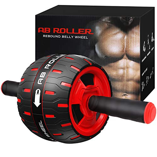 NANYNNU Ab Roller Wheel Abs Workout - Abs Roller Exercise Equipment,Ab Wheel Roller for Home Workout Equipment,Fitness Ab Roller for Core Workouts,Home Abdominal Exercise Equipment for Men & Women