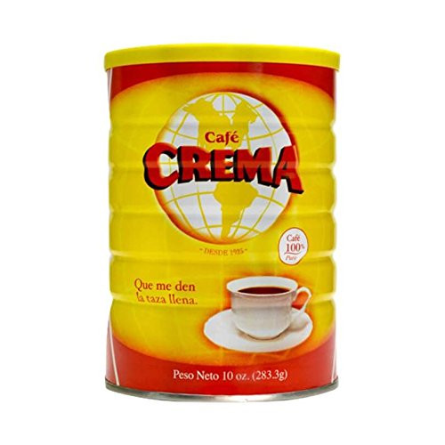 Cafe Crema ground coffee from Puerto Rico, 10 ounce can (Pack of 3)