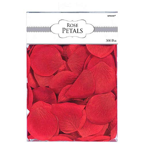Rose Flower Petals - Red, 6 Ct.