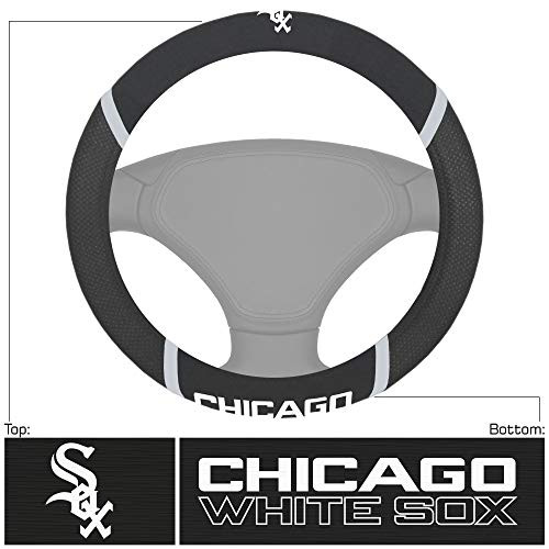 FANMATS 26545 MLB - Chicago White Sox Steering Wheel Cover