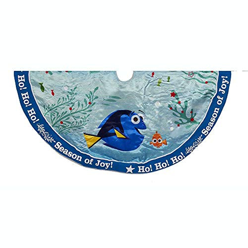 Kurt Adler 48-Inch Finding Dory Satin Treeskirt Kurt Adler 48-Inch Finding Dory Satin Treeskirt