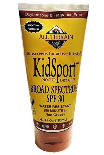 All Terrain KidSport SPF30 Sunscreen 6oz, Mineral Sunscreen, With Zinc Oxide, Using Natural Ingredients