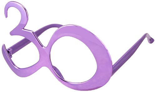 30 Metallic Fanci-Frames (asstd blue, purple, red) Party Accessory  (1 count) (1/Pkg)