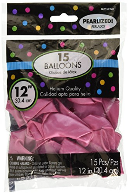 amscan Pearl Latex Balloons | New Pink | Party Decor | 180 Ct. amscan Pearl Latex Balloons | New Pink | Party Decor | 180 Ct.