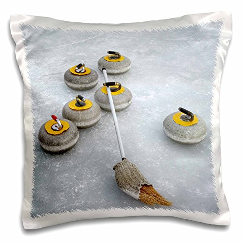 3dRose pc_72338_1 Curling Stones, Idaburn Dam, South Island, New Zealand-AU02 DWA4682-David Wall-Pillow Case, 16 by 16" 3dRose pc_72338_1 Curling Stones, Idaburn Dam, South Island, New Zealand-AU02 DWA4682-David Wall-Pillow Case, 16 by 16"