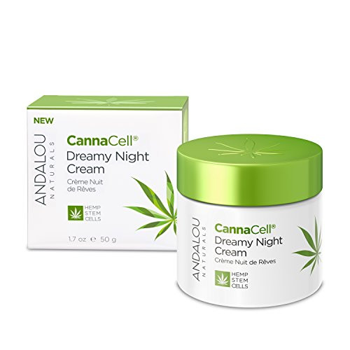 Andalou Naturals Cannacell Dreamy Night Cream, 1.7 Ounce