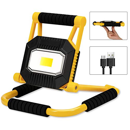 Anhay LED Work Light 1200 Lumens, Rechargeable Job Flood Light with 8000mAh Power Bank, Portable Adjustable Stand COB Work Lamp Anhay LED Work Light 1200 Lumens, Rechargeable Job Flood Light with 8000mAh Power Bank, Portable Adjustable Stand COB Work Lamp