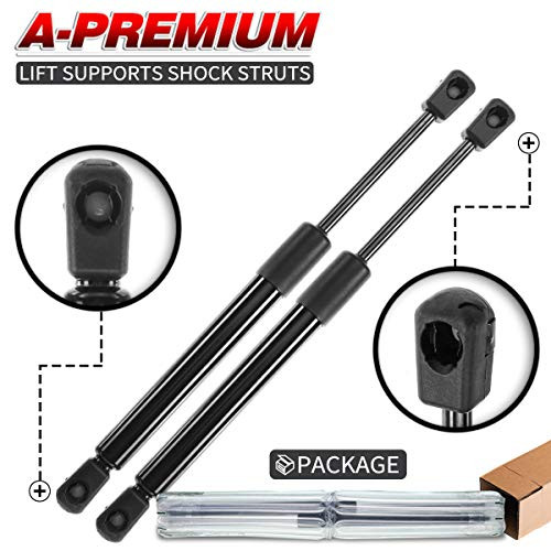 A-Premium Rear Trunk Lift Supports Shock Struts Replacement for Ford Fusion Mercury Milan Lincoln MKZ without Spoiler 2-PC Set
