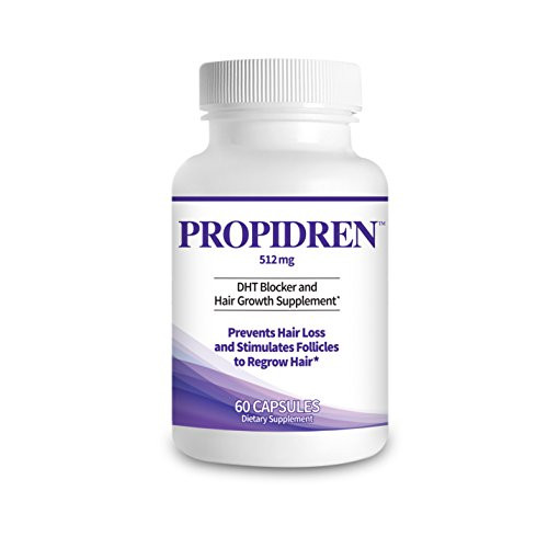 Propidren by HairGenics - DHT Blocker & Hair Growth Supplement with Saw Palmetto & Biotin to Prevent Hair Loss and Stimulate Hair Follicles to Stop Hair Loss and Regrow Hair. Propidren by HairGenics - DHT Blocker & Hair Growth Supplement with Saw Palmetto & Biotin to Prevent Hair Loss and Stimulate Hair Follicles to Stop Hair Loss and Regrow Hair.