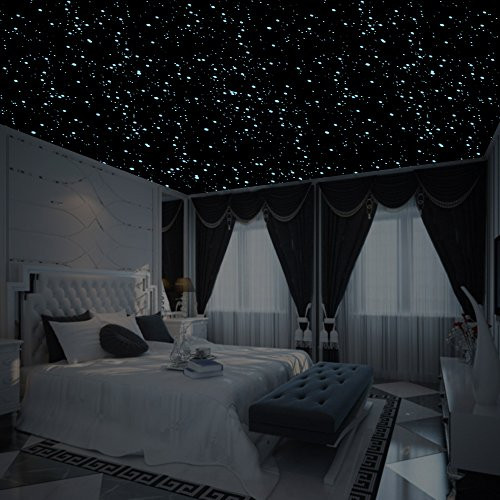 Realistic 3D Domed Glow in The Dark Stars,606 Dots for Starry Sky, Perfect for Kids Bedding Room Gift(606 Stars) (Sky Blue) Realistic 3D Domed Glow in The Dark Stars,606 Dots for Starry Sky, Perfect for Kids Bedding Room Gift(606 Stars) (Sky Blue)
